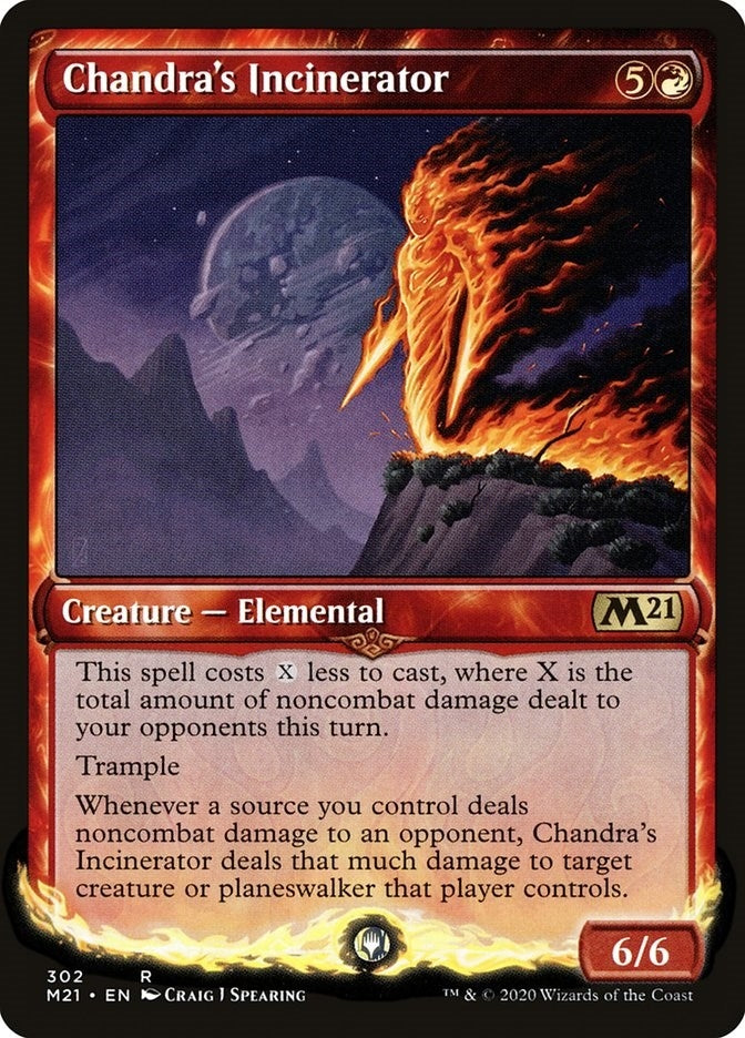 Image for Chandra's Incinerator (Showcase) (302) (M21) - Magic: The Gathering