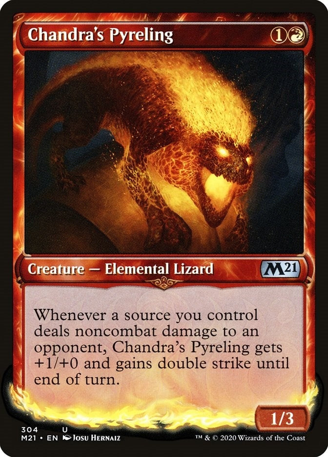 Image for Chandra's Pyreling (Showcase) (304) (M21) - Magic: The Gathering