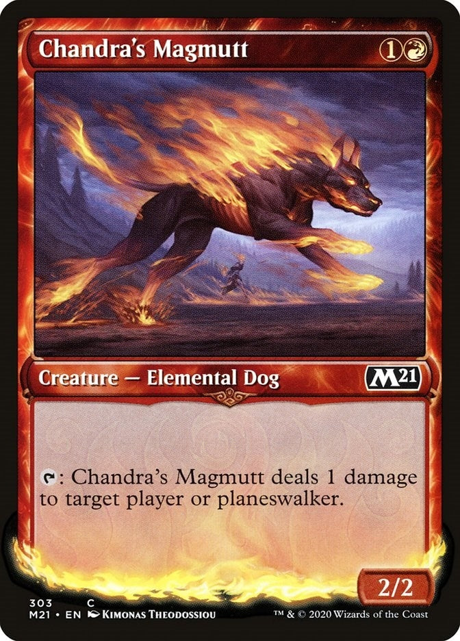 Image for Chandra's Magmutt (Showcase) (303) (M21) - Magic: The Gathering