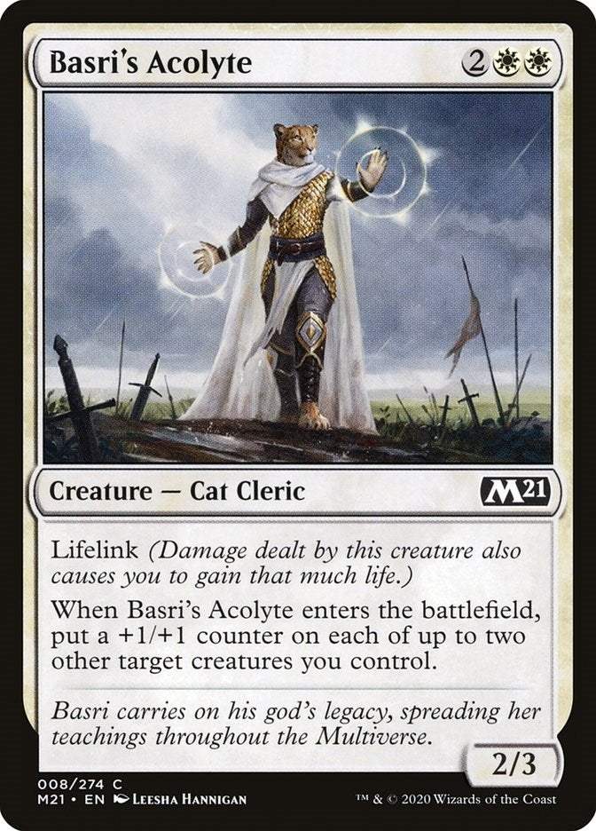 Image for Basri's Acolyte (8) (M21) - Magic: The Gathering