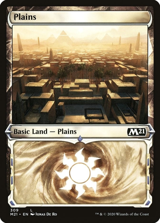 Image for Plains (Showcase) (309) (M21) - Magic: The Gathering