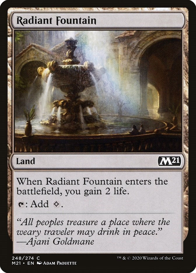 Image for Radiant Fountain (248) (M21) - Magic: The Gathering