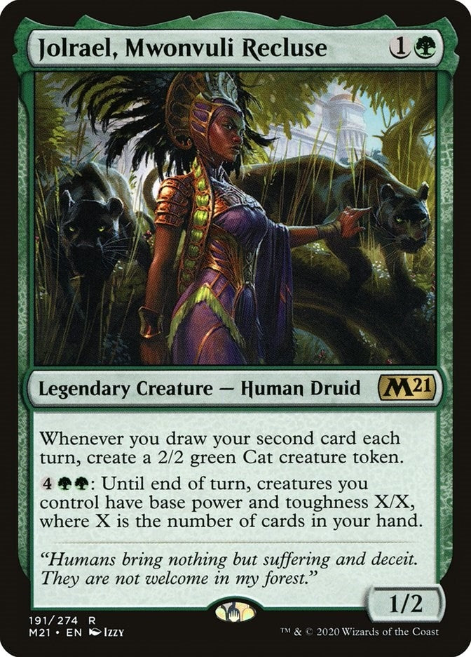 Image for Jolrael, Mwonvuli Recluse (191) (M21) - Magic: The Gathering
