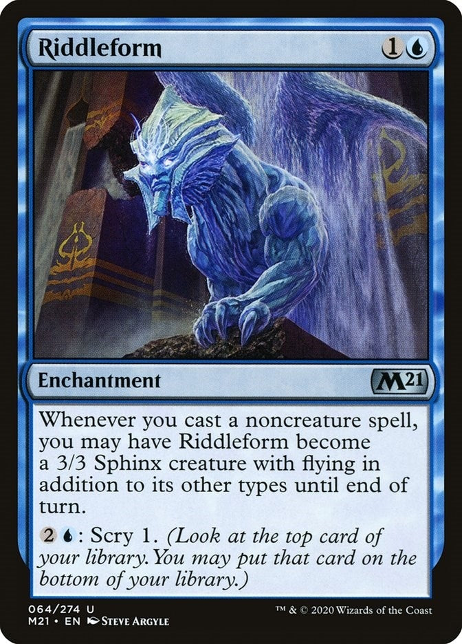 Image for Riddleform (64) (M21) - Magic: The Gathering
