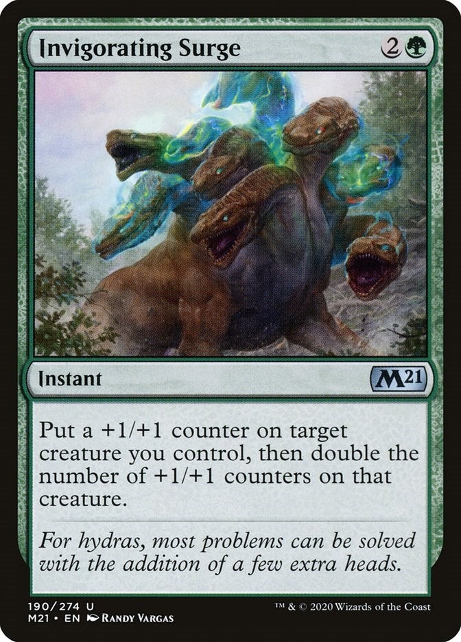 Image for Invigorating Surge (190) (M21) - Magic: The Gathering