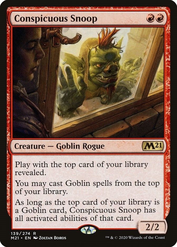 Image for Conspicuous Snoop (139) (M21) - Magic: The Gathering