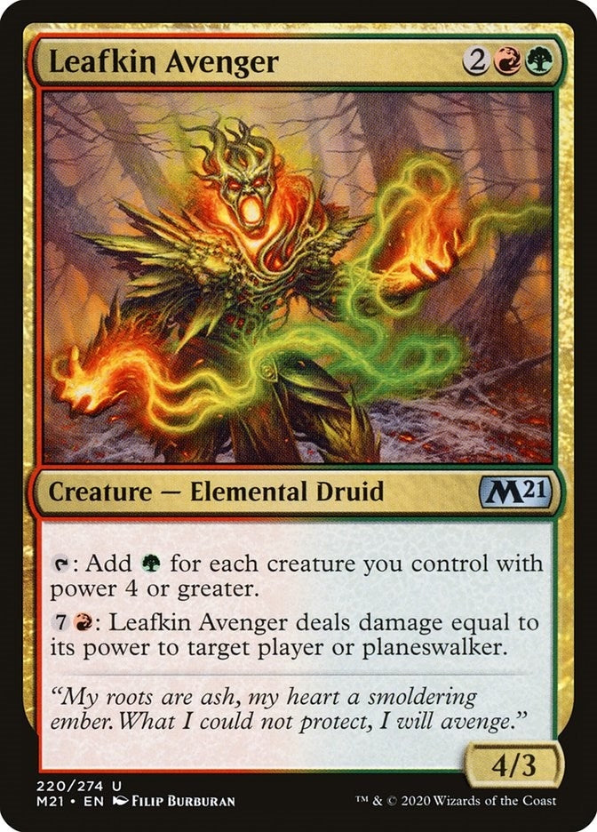 Image for Leafkin Avenger (220) (M21) - Magic: The Gathering
