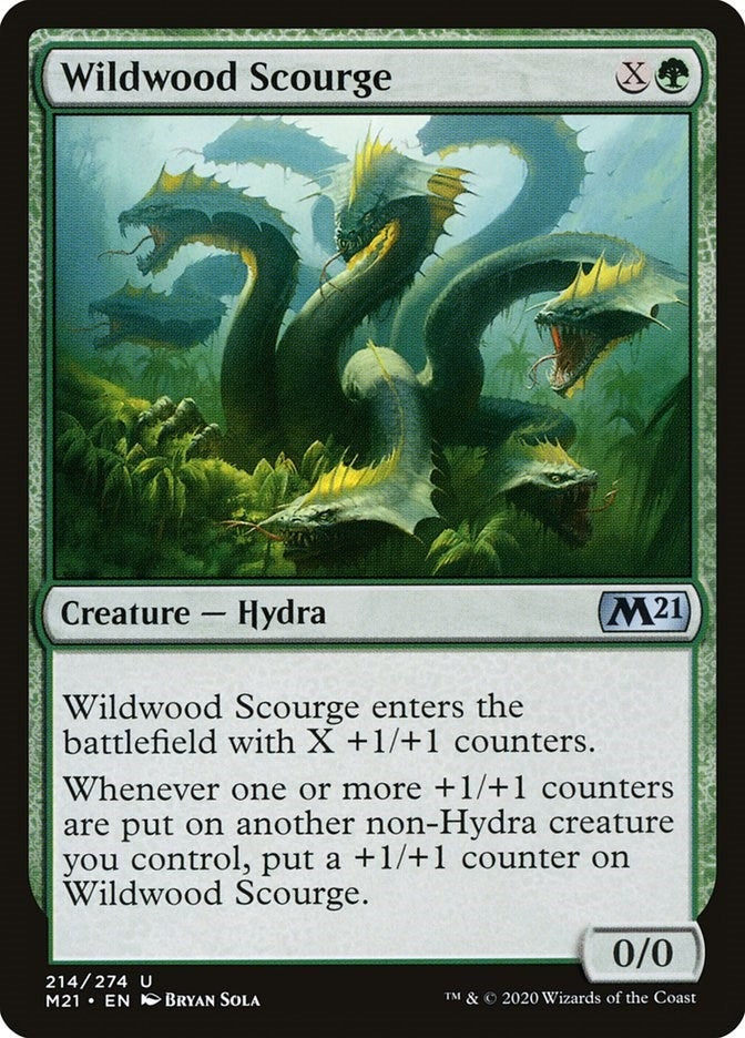 Image for Wildwood Scourge (214) (M21) - Magic: The Gathering