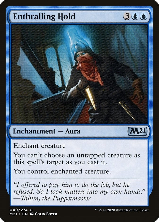 Image for Enthralling Hold (49) (M21) - Magic: The Gathering
