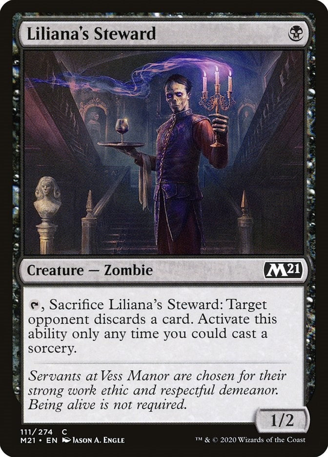 Image for Liliana's Steward (111) (M21) - Magic: The Gathering