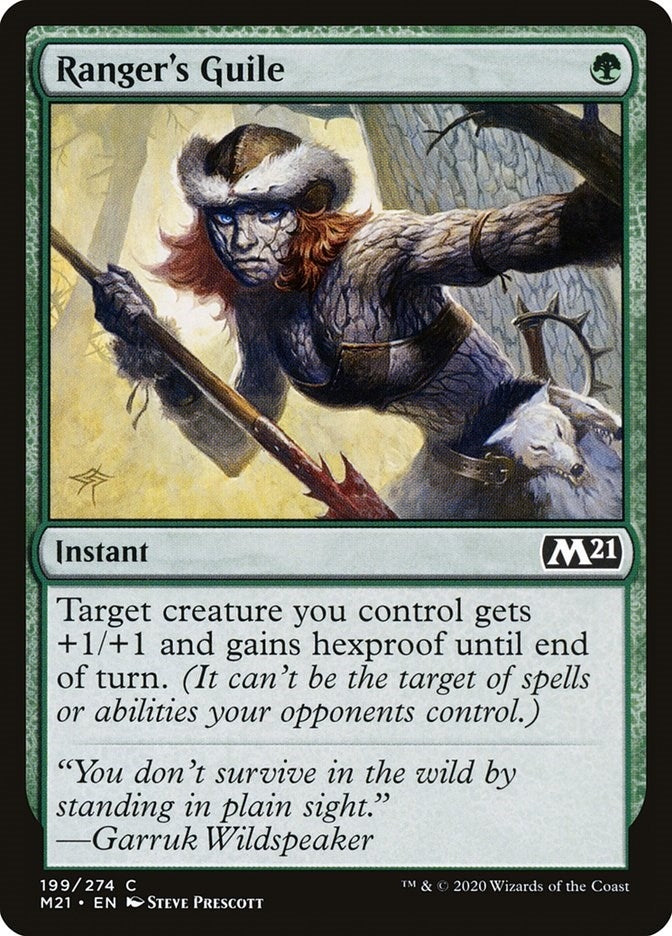 Image for Ranger's Guile (199) (M21) - Magic: The Gathering