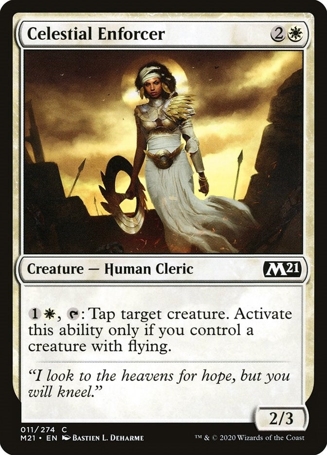 Image for Celestial Enforcer (11) (M21) - Magic: The Gathering