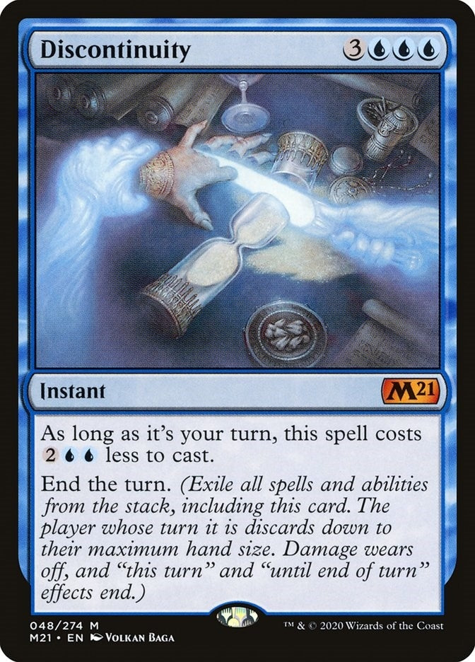 Image for Discontinuity (48) (M21) - Magic: The Gathering