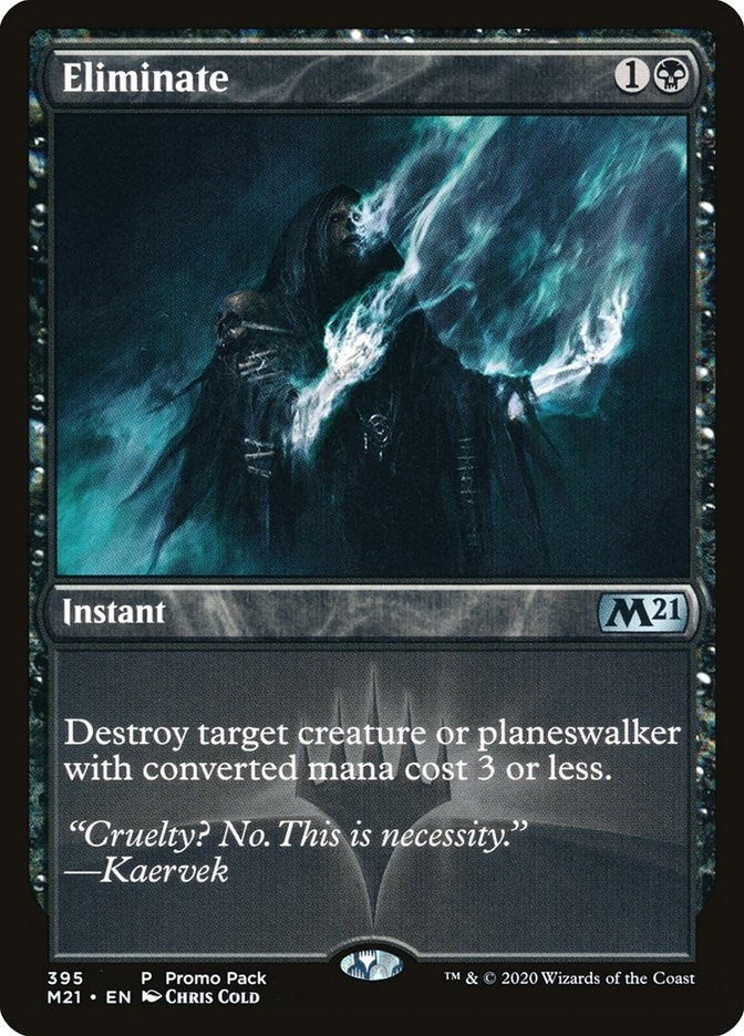 Image for Eliminate (395) (PPM21) - Magic: The Gathering
