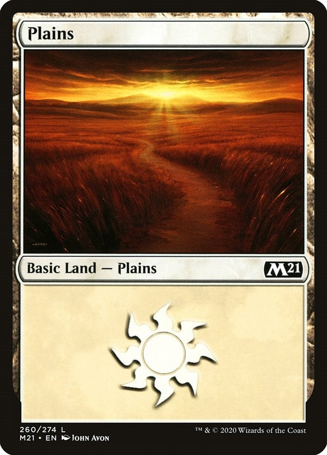 Image for Plains (260) (260) (M21) - Magic: The Gathering