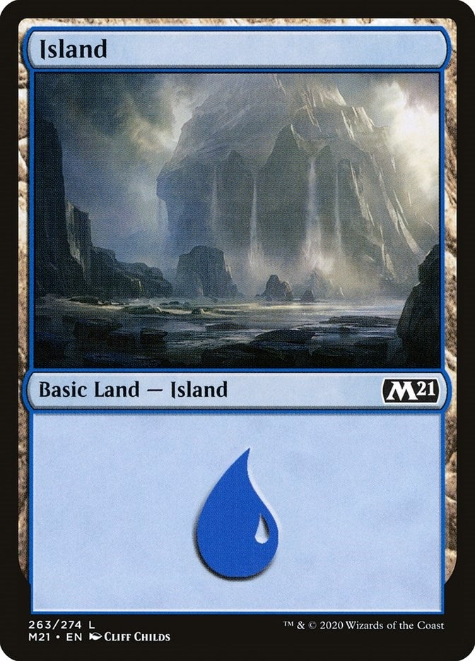 Image for Island (263) (263) (M21) - Magic: The Gathering