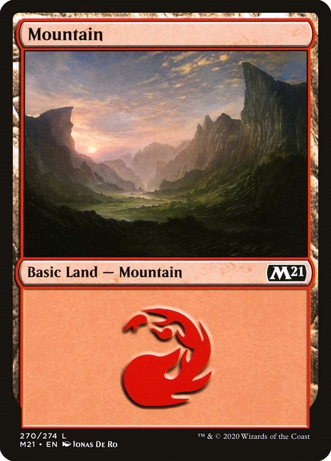 Image for Mountain (270) (270) (M21) - Magic: The Gathering