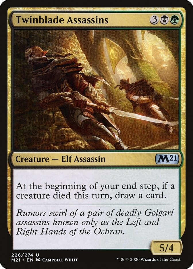 Image for Twinblade Assassins (226) (M21) - Magic: The Gathering