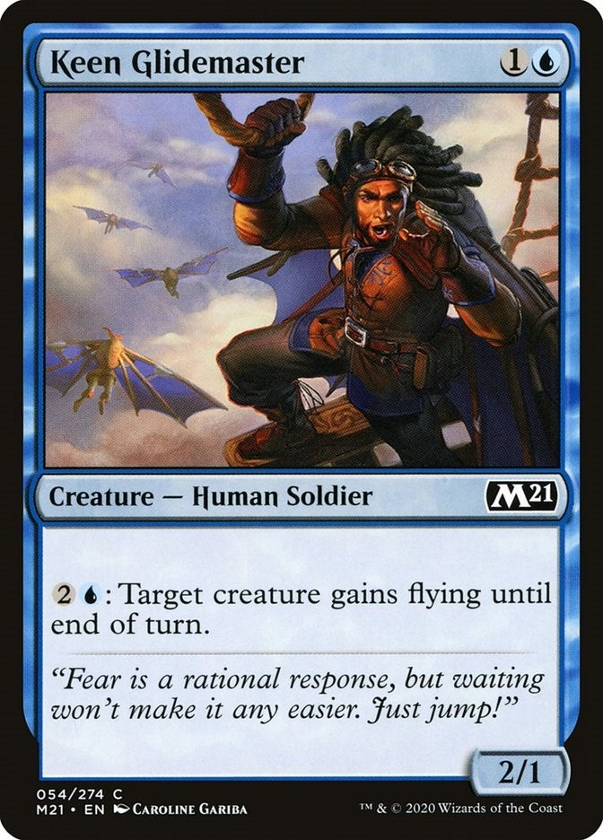 Image for Keen Glidemaster (54) (M21) - Magic: The Gathering