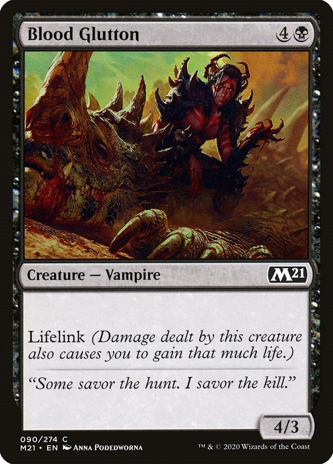Image for Blood Glutton (90) (M21) - Magic: The Gathering