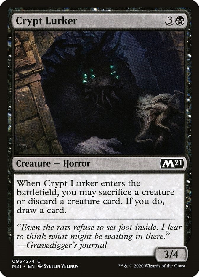Image for Crypt Lurker (93) (M21) - Magic: The Gathering