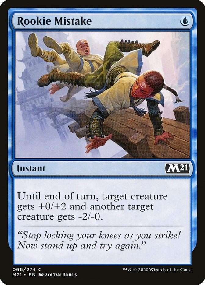 Image for Rookie Mistake (66) (M21) - Magic: The Gathering