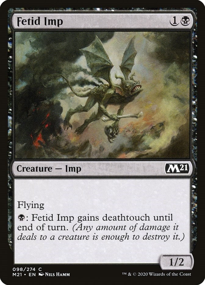 Image for Fetid Imp (98) (M21) - Magic: The Gathering