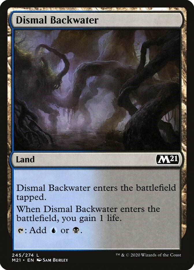 Image for Dismal Backwater (245) (M21) - Magic: The Gathering