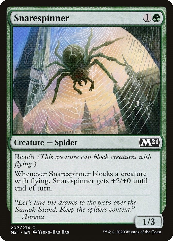 Image for Snarespinner (207) (M21) - Magic: The Gathering