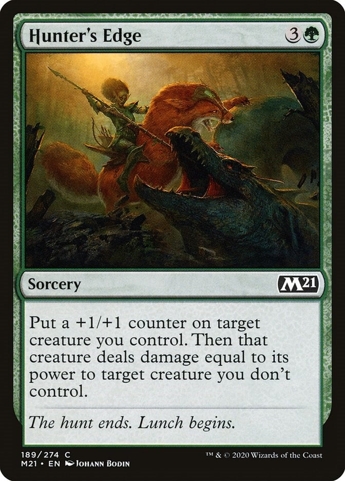 Image for Hunter's Edge (189) (M21) - Magic: The Gathering