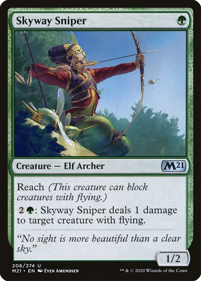 Image for Skyway Sniper (206) (M21) - Magic: The Gathering