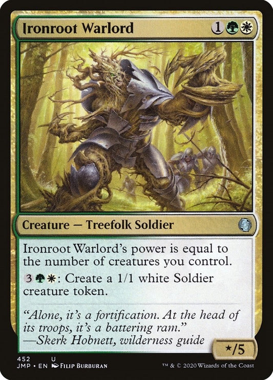 Image for Ironroot Warlord (452) (JMP) - Magic: The Gathering