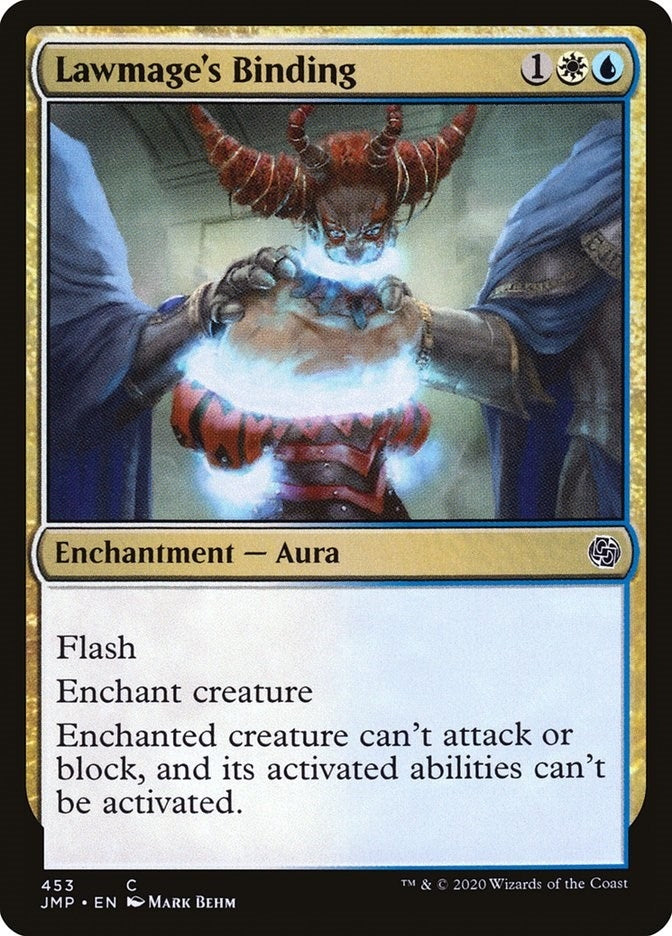 Image for Lawmage's Binding (453) (JMP) - Magic: The Gathering