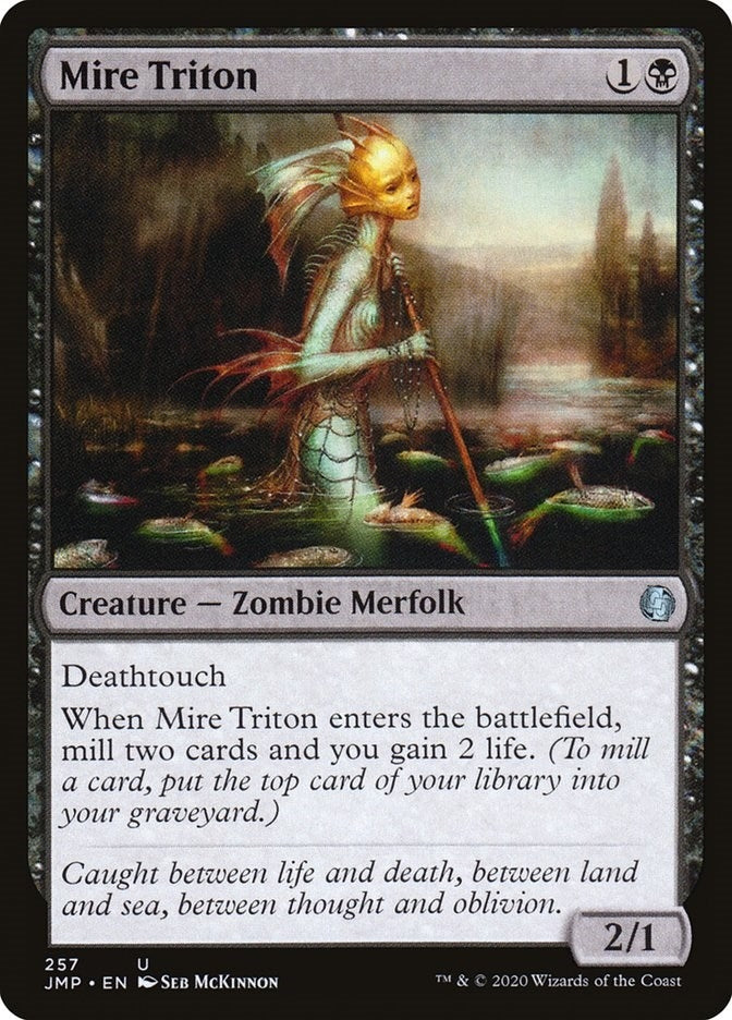 Image for Mire Triton (257) (JMP) - Magic: The Gathering