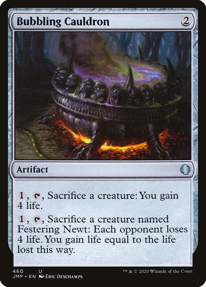 Image for Bubbling Cauldron (460) (JMP) - Magic: The Gathering