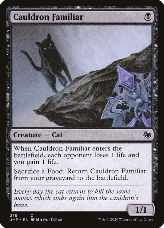 Image for Cauldron Familiar (216) (JMP) - Magic: The Gathering