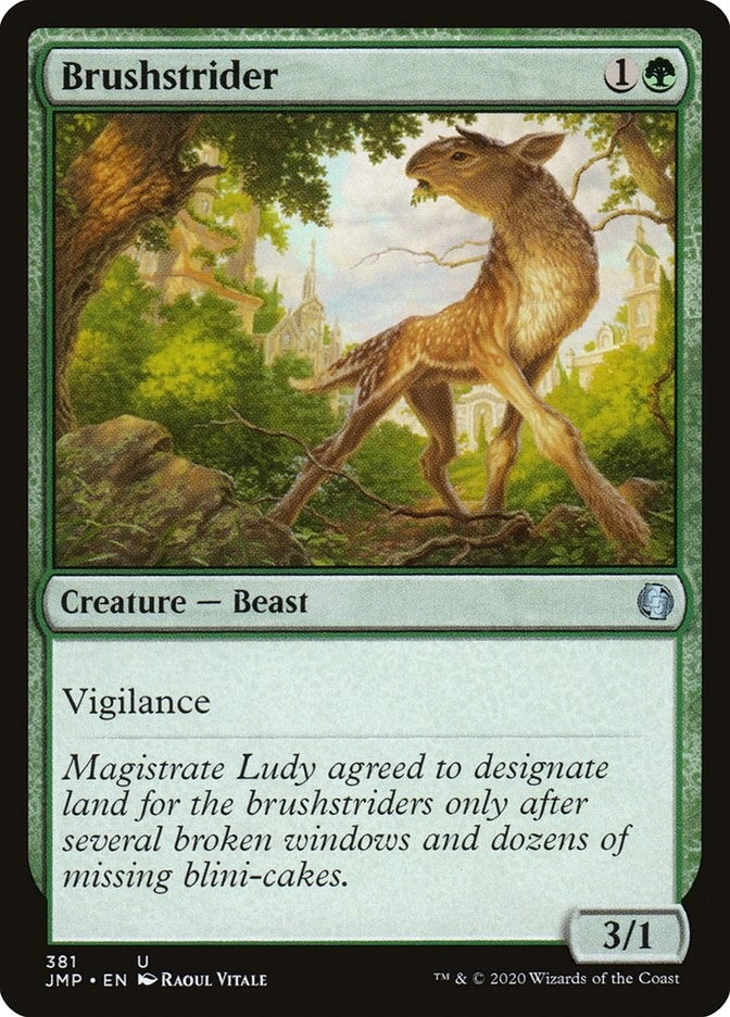 Brushstrider (381) (JMP)
