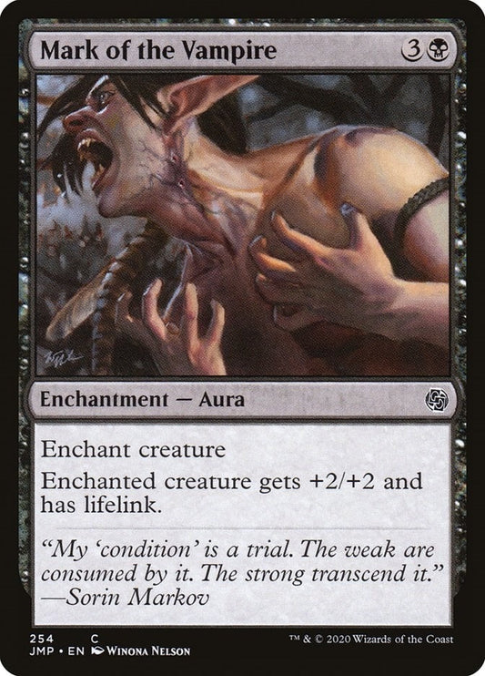 Image for Mark of the Vampire (254) (JMP) - Magic: The Gathering