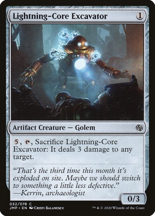 Image for Lightning-Core Excavator (32) (JMP) - Magic: The Gathering