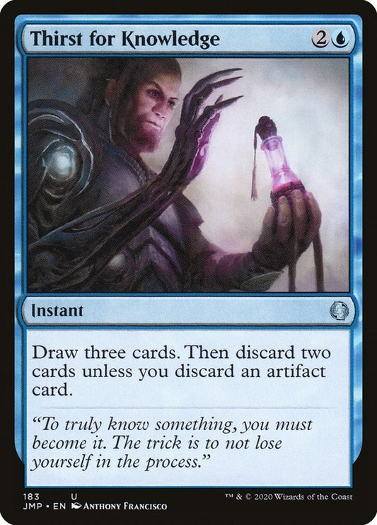 Image for Thirst for Knowledge (183) (JMP) - Magic: The Gathering