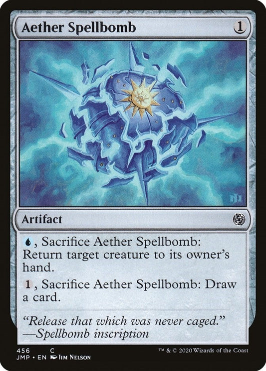 Image for Aether Spellbomb (456) (JMP) - Magic: The Gathering