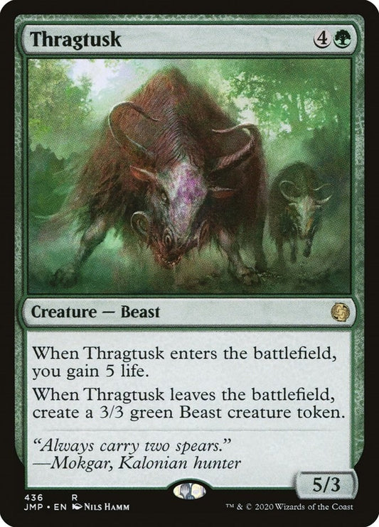 Image for Thragtusk (436) (JMP) - Magic: The Gathering