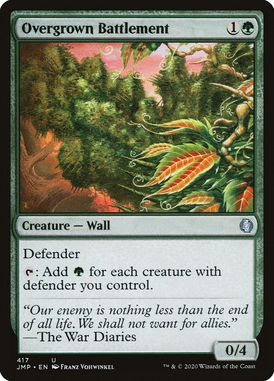 Image for Overgrown Battlement (417) (JMP) - Magic: The Gathering