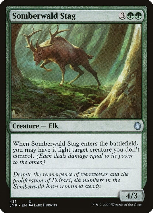 Image for Somberwald Stag (431) (JMP) - Magic: The Gathering