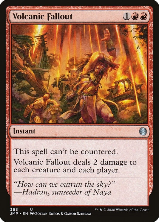 Image for Volcanic Fallout (368) (JMP) - Magic: The Gathering
