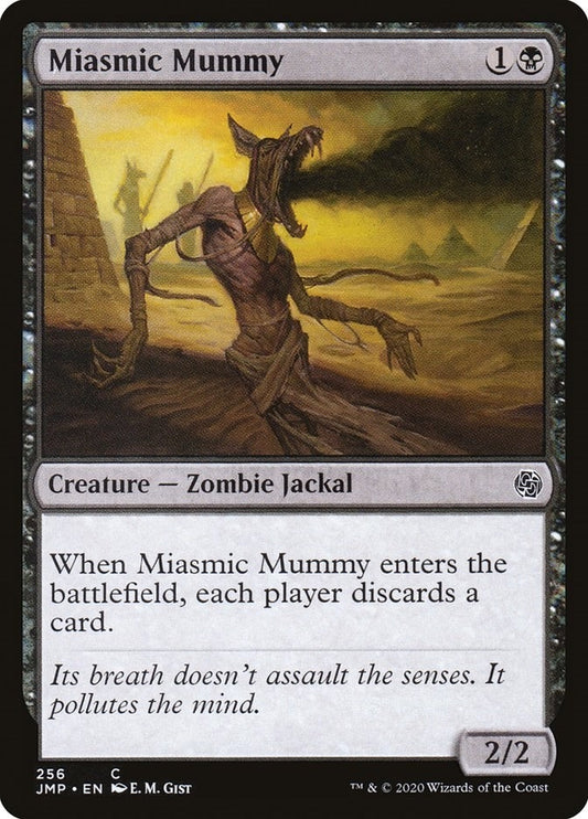 Image for Miasmic Mummy (256) (JMP) - Magic: The Gathering