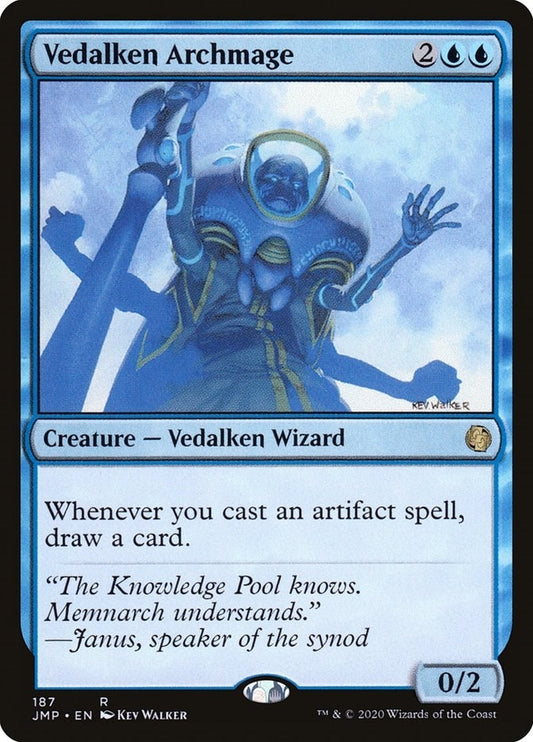 Image for Vedalken Archmage (187) (JMP) - Magic: The Gathering