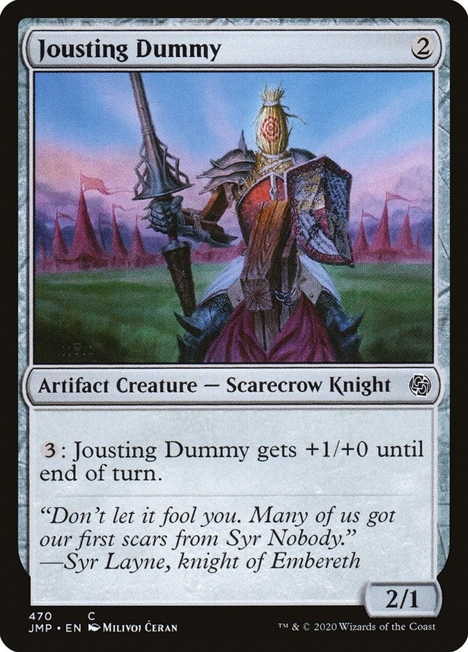 Jousting Dummy (470) (JMP)