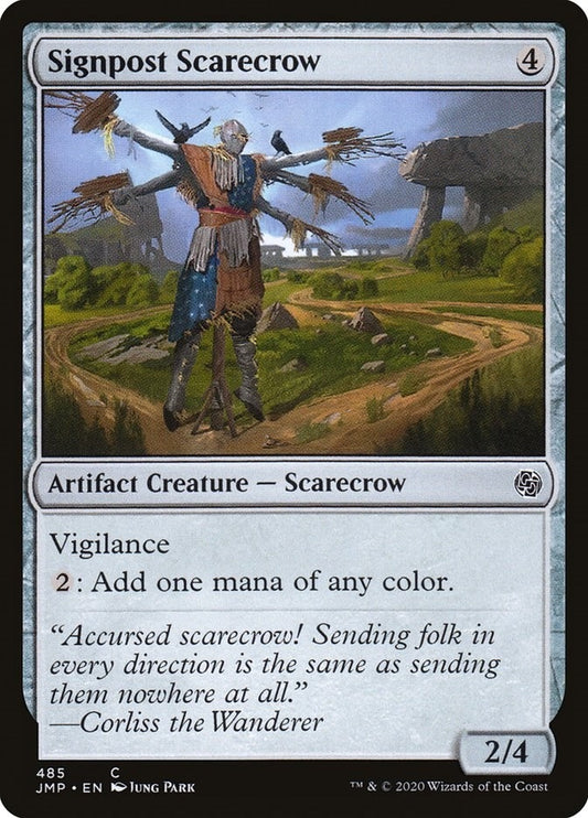 Image for Signpost Scarecrow (485) (JMP) - Magic: The Gathering