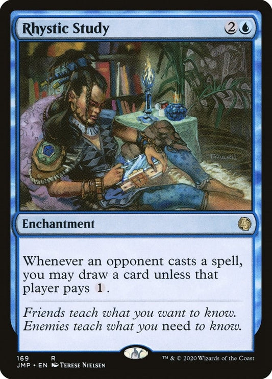 Image for Rhystic Study (169) (JMP) - Magic: The Gathering